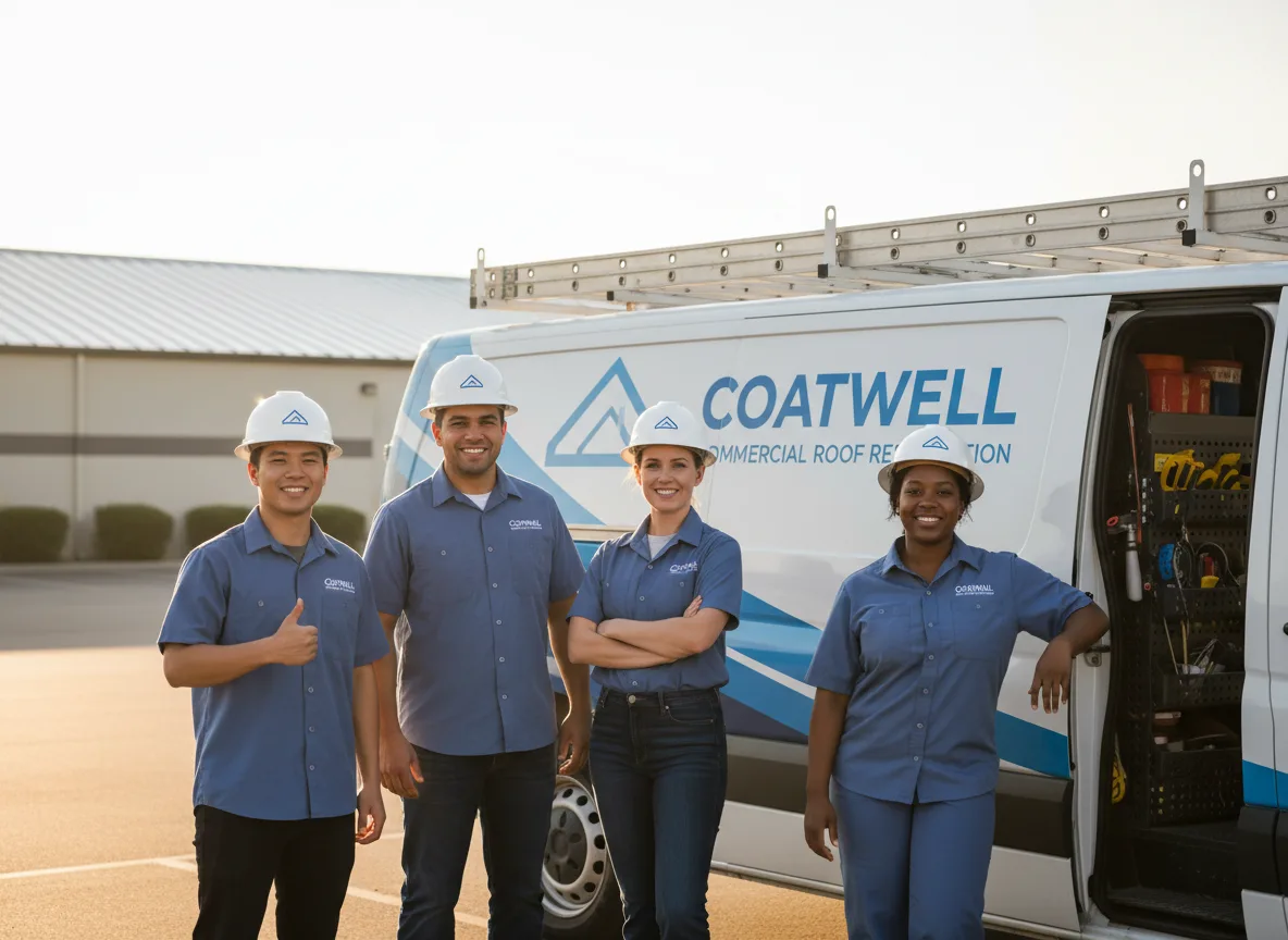 Commercial roof coating company in Peabody, KS